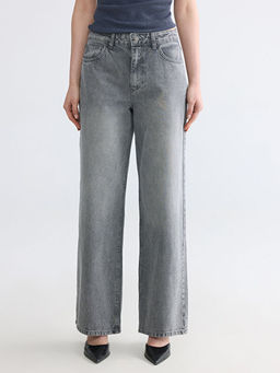 Джинсы Straight Fit женские прямого кроя