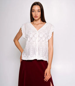 Блуза #КТ05 (5), белый