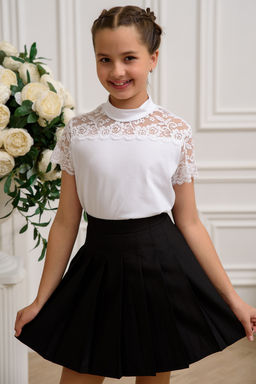 Камелия блузка детская кор. рукав