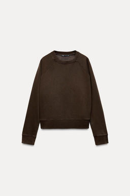 FADED SWEATSHIRT - Zara фото 3