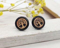 Серьги с керамикой