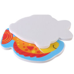 Набор игрушек для ванны Рыбы 3 штуки + сачок, Крошка Я  фото 5