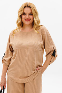 Костюм Michel Chic 1374 бежевый фото 4