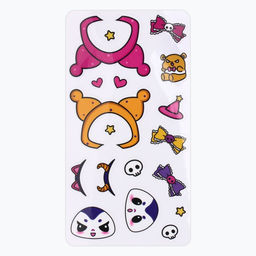 Брелок для ключей с наклейками в наборе «Аниме», 4.9 х 10 см