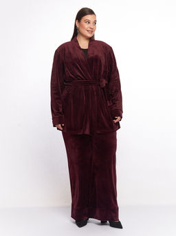 Костюм велюровый KO11311PUR55