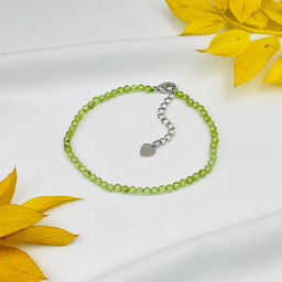 Браслет из Хризолита - Радуга самоцветов фото 2