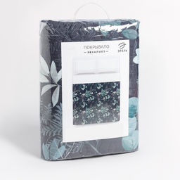 Покрывало Этель 2 сп Эвкалипт, 180х2105 см, микрофибра  фото 4