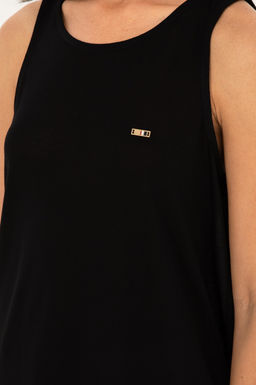 U. S. Polo Assn / Женская черная футболка - U.s. polo assn фото 7