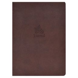 Записная книжка, А5+, арт. 52901/ 15 ШАГРЕНЬ КОРИЧНЕВЫЙ С АРОМАТОМ "КОФЕ" (кожзам, 180x250 мм, 60 л.
