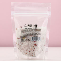 Соль для ванны с лепестками дикой розы, 150 г, Чистое счастье  фото 5