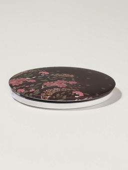 Цена за 3 шт. Зеркало складное «Цветы», d=7.5 см, с увеличением х2, МИКС