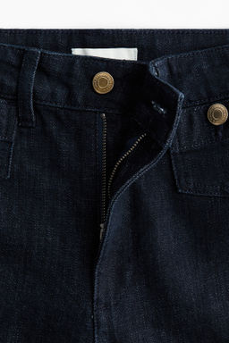 Wide High Waist Ankle Jeans - H&m фото 9
