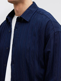 Regular Fit ?izgili Erkek G?mlek