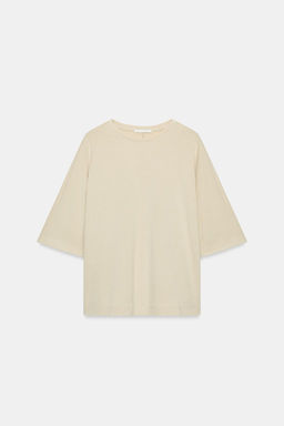 OVERSIZE FLOWING T-SHIRT - Zara фото 29