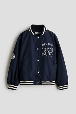 Chaqueta de b?isbol con motivos