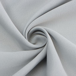 Штора портьерная «Этель», 250×265 см, светло-серая, блэкаут