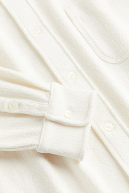 Camisa en tejido texturizado Regular Fit - H&m фото 2