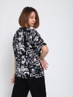 Футболка "Хьюго" черный