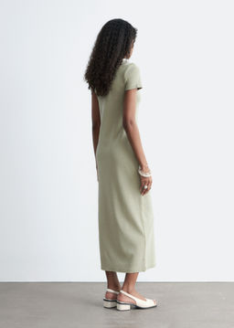Vestido de punto de largo midi - H&m фото 6