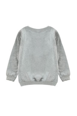 Lila K?z Couk Slogan Pamuklu Orme Sweatshirt TKDAW25SW00013 - Trendyolmilla фото 7