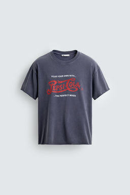 PEPSI  PEPSICO LOGO T-SHIRT - Zara фото 7