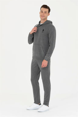 Мужские спортивные штаны антрацитового меланжа Неожиданная скидка в корзине - U.s. polo assn фото 3