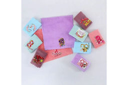 Набор салфеток микрофибра  8 Марта  3831 в сумочке 4шт. - Наталья-текстиль фото 2