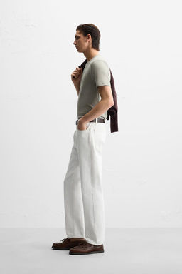 BASIC SLIM FIT T-SHIRT - Zara фото 29