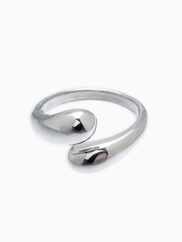 Кольцо "Капли БО", цвет золото безразмерное