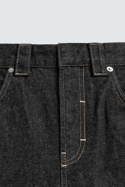 COTTON - LINEN STRAIGHT FIT JEANS - Zara фото 10