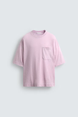 RELAXED FIT POCKET T-SHIRT - Zara фото 6