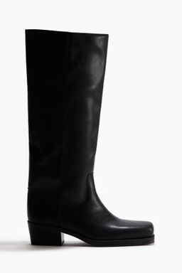 Botas biker a la rodilla