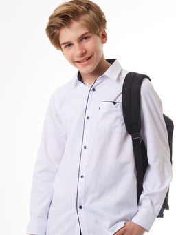 Рубашка белый NB62 - Nota bene фото 8