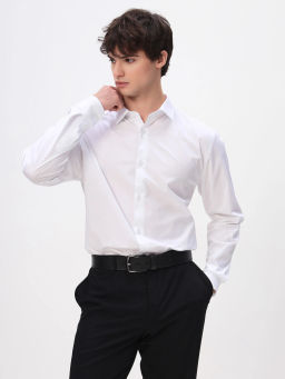 Сорочка мужская длинный рукав GREG 100/237/WH/ZVN_SL STRETCH  фото 10