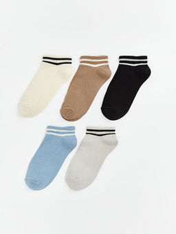 ?izgili Erkek ?ocuk Patik ?orap 5li