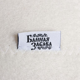 Шапка для бани и сауны, с принтом С новым годом! Дед Мороз с веником и бокалом , полиэфир 70%, шерсть 30%, Банная забава фото 3