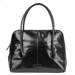 DS326 black, Женская кожаная сумка, Barcelo Biagi