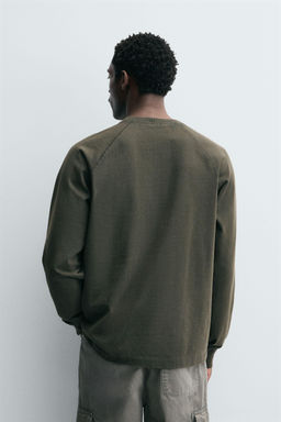 WASHED RELAXED FIT T-SHIRT - Zara фото 3