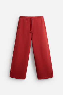 LIMITED EDITION WIDE-LEG JOGGER TROUSERS - Zara фото 6