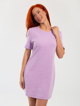 Платье женское кашкорсе "ДОРА2" СИРЕНЬ