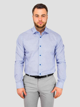 Сорочка мужская длинный рукав GREG 123/131/4702/Z/1*_GB  фото 6
