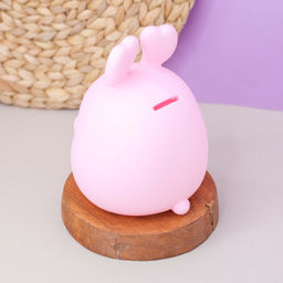 Копилка "Sleeping bunny ", pink (17,5 см), пластик