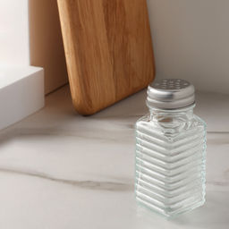 Солонка 8,8*3,4см, стекло, сталь, арт. 828-265