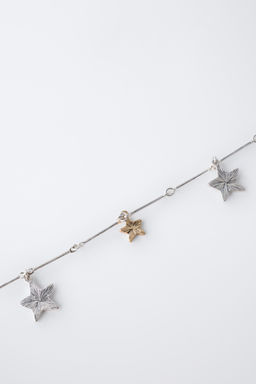 PACK OF STAR NECKLACE AND RING - Zara фото 2