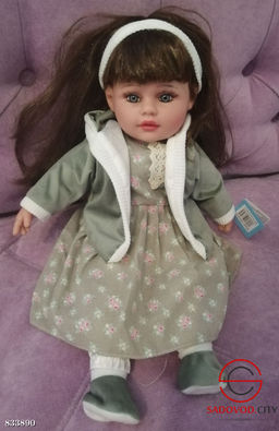 Кукла мягконабивная в платье