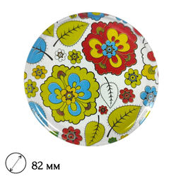 20шт. Крышка "твист-офф" d82мм (литография) "Летний калейдоскоп"