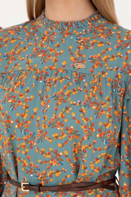 Женское мятное тканое платье Неожиданная скидка в корзине - U.s. polo assn фото 7