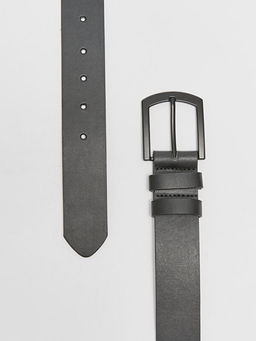 Deri G?r?n?ml? Erkek Kemer