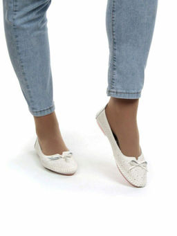 07-PDXL31-2 BEIGE Балетки (натуральная кожа) - Фабричный китай фото 4