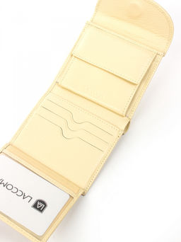 LACCOMA кошелек LA-2075-светло-желтый натуральная кожа